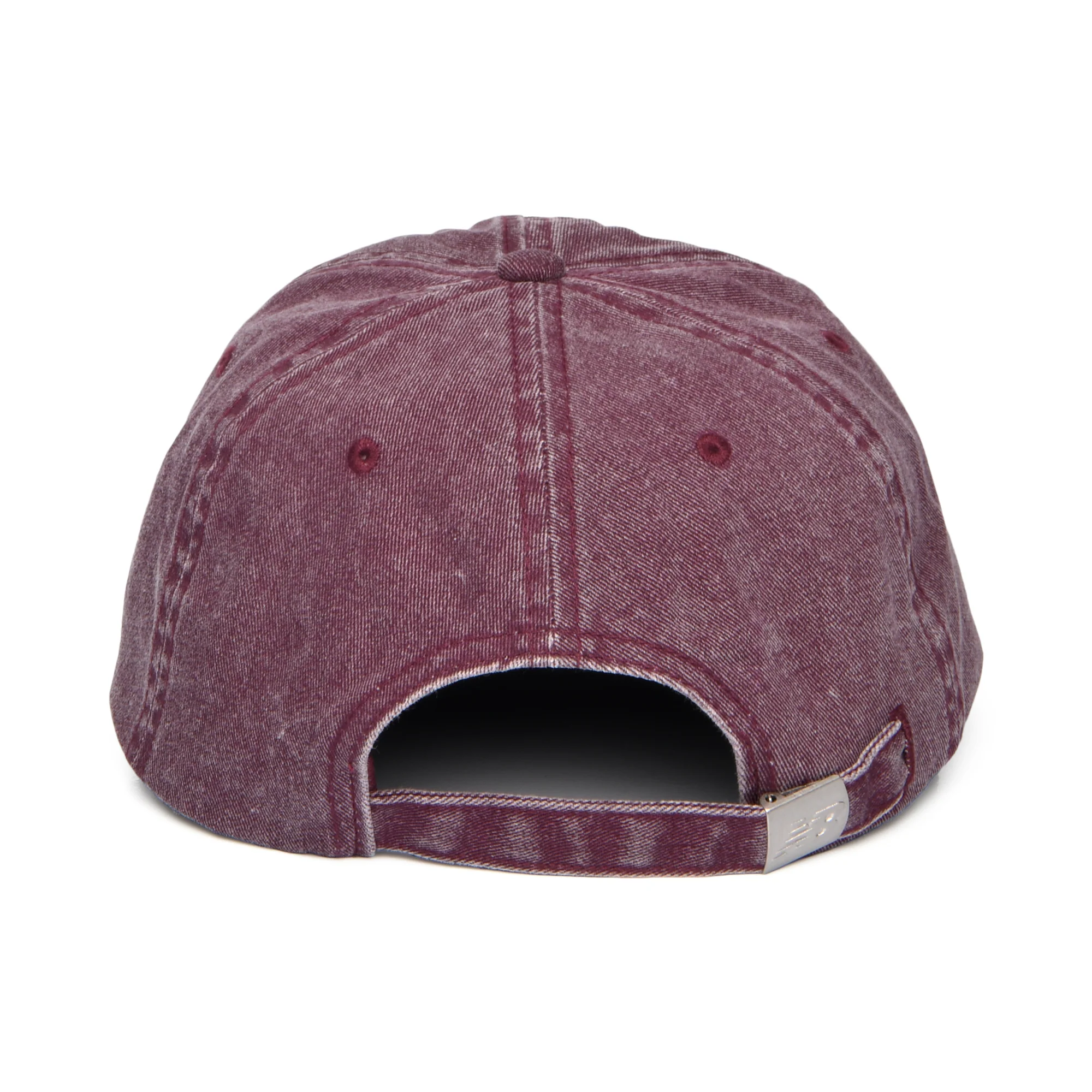 New Balance Linear Logo Baseball Cap - Weinrot - Image 3