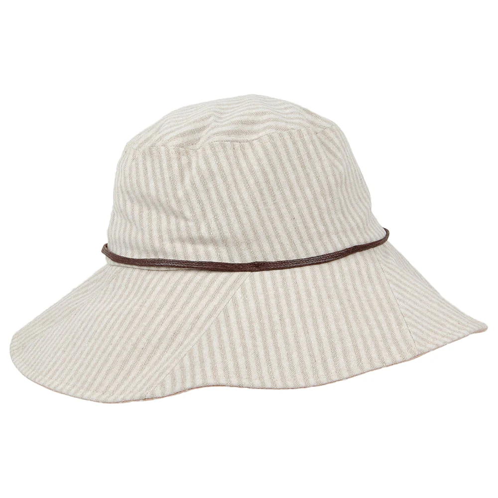 sur la tête knautschbarer Sonnenhut Soleil - Beige - Image 3